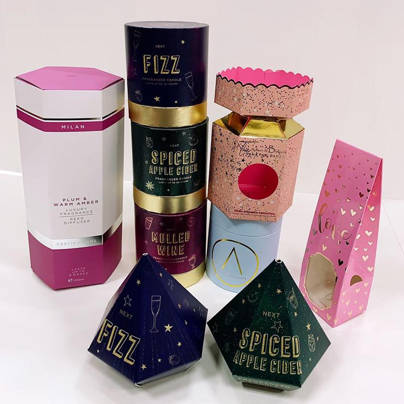 仙桃化妆品包装盒、异形包装盒、异形礼盒、异形纸盒定制印刷